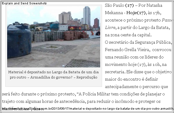 Veja informações sobre o protesto de hoje em SP